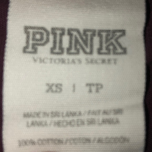 PINK long sleeve v-neck - Picture 2 of 2